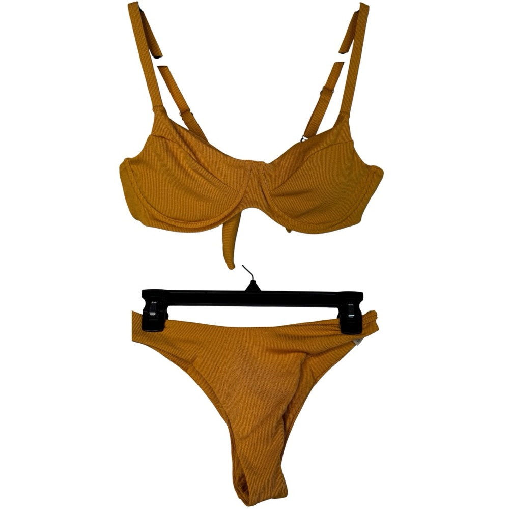 Zaful Mustard Bikini Set